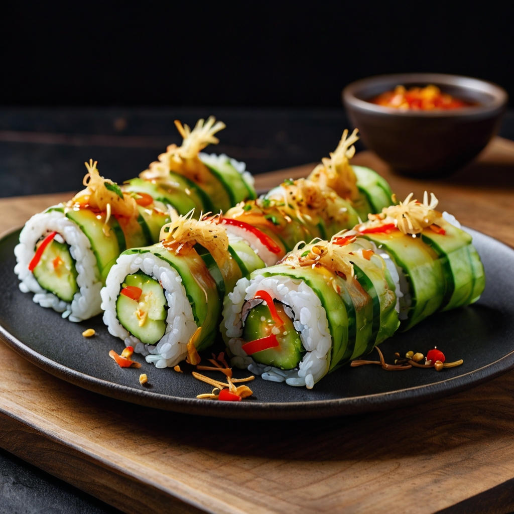 Tempura roll (10 bitar)