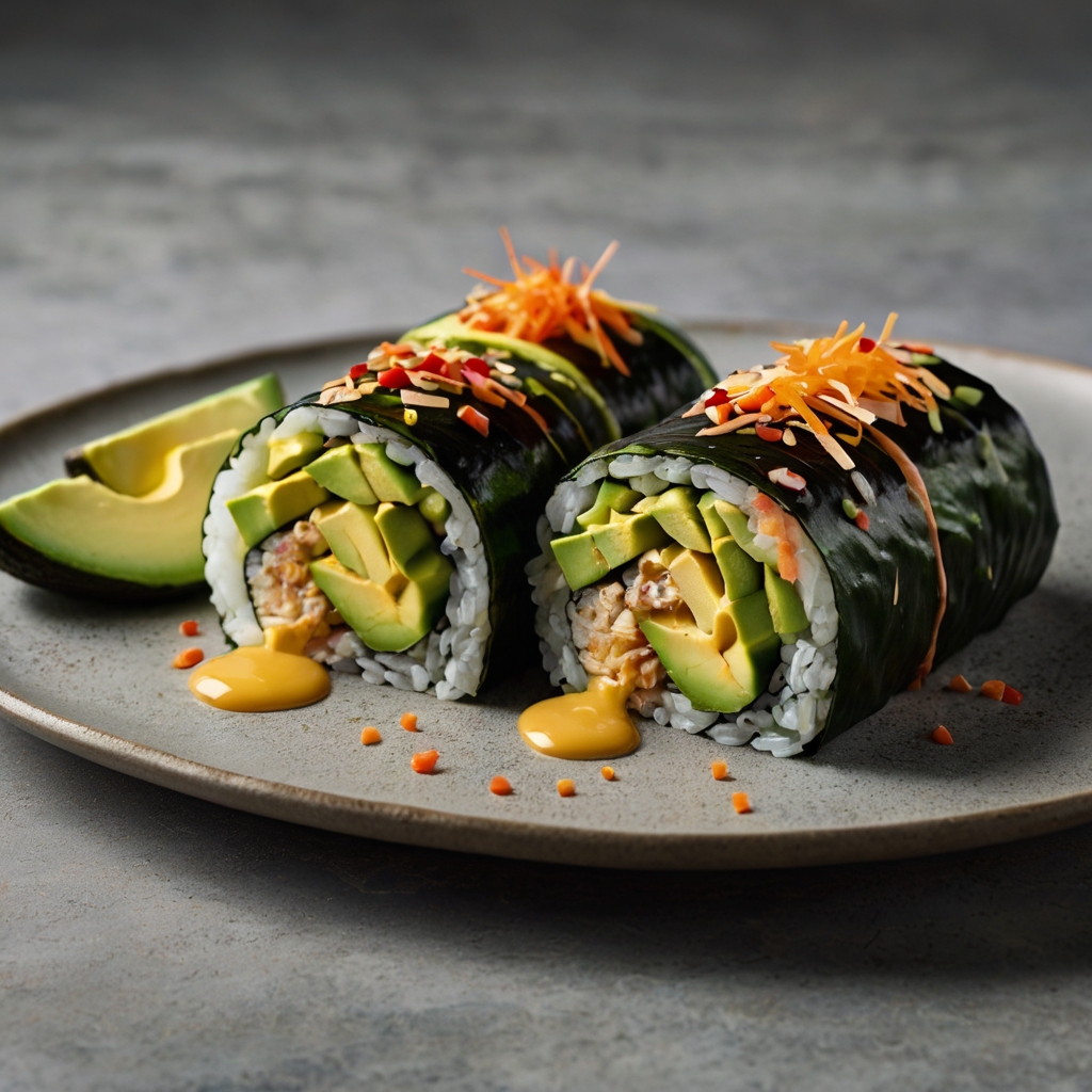 Dragon roll (10 bitar)